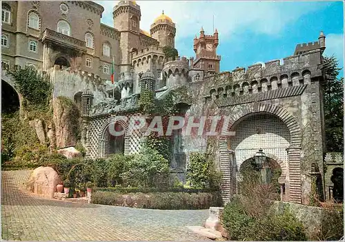 Cartes postales moderne 33 sintra portugal palacio nacional de pena porte arabe