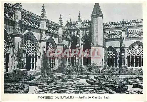 Cartes postales moderne Mosteiro da batalha jardim do claustro real