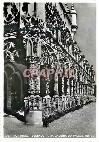 Moderne Karte 267 portugal bussaco uma galeria do palace hotel