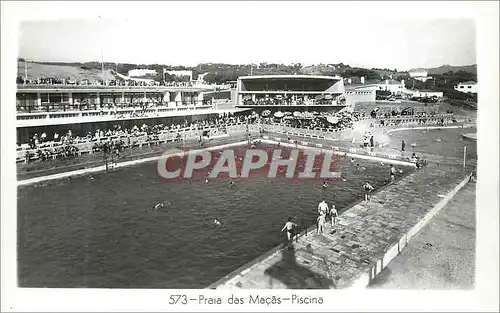 Cartes postales moderne Portugal 573 praia das macas piscina