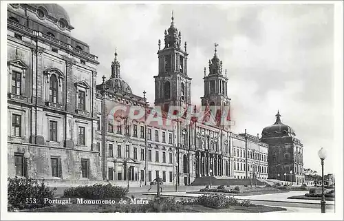 Cartes postales moderne 553 portugal monumento de mafra