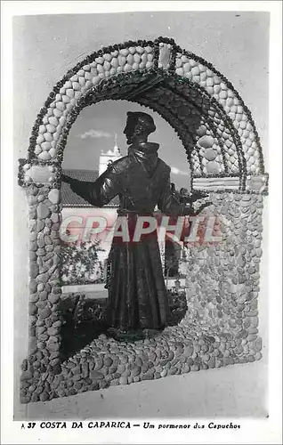 Cartes postales moderne 37 costa da caparica um pormenor dos capuchos