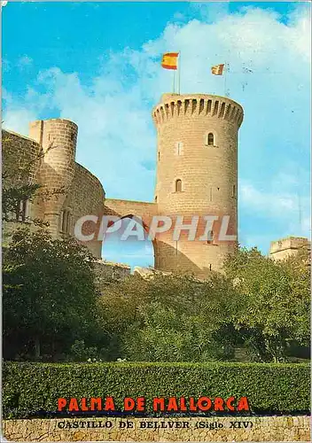 Cartes postales moderne N 957 castillo de bellver siglo xiv palma de mallorca