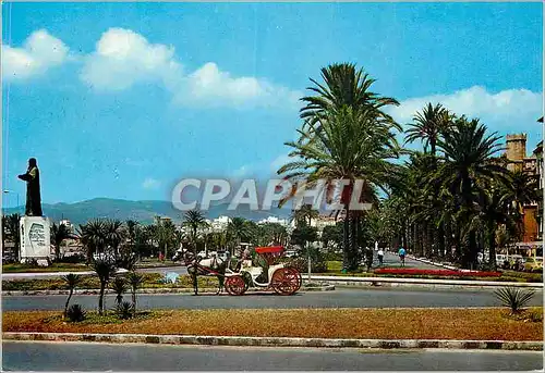 Cartes postales moderne 1159 palma de mallorca vue partielle