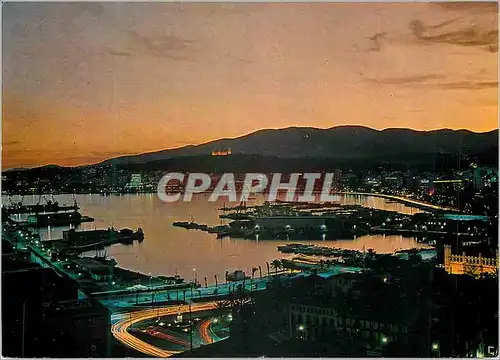 Cartes postales moderne Palma de mallorca la bahis de noche