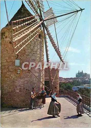 Cartes postales moderne Palma de mallorca molino del jonquet