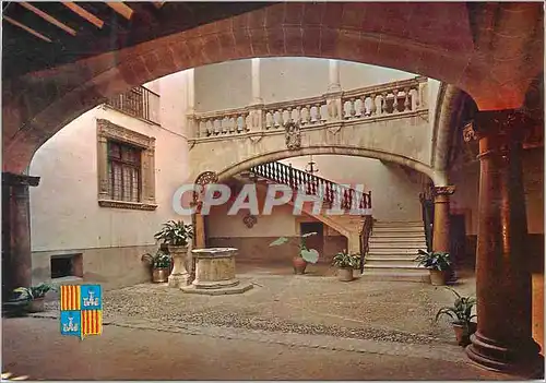 Cartes postales moderne 15032 patio tipico palma de mallorca