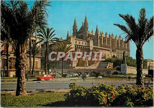 Cartes postales moderne Mallorca(baleares) espana palma la catedral(siglo xiii)