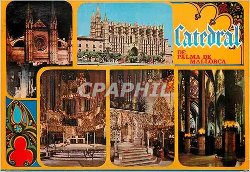 Cartes postales moderne Mallorca(baleares) espana palma la catedral(siglo xiii)