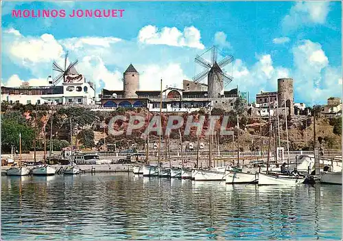 Cartes postales moderne 2 palma de mallorca(mallorca) moulins jonquet