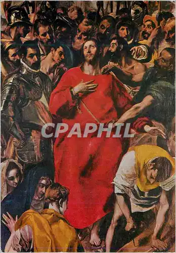 Cartes postales moderne Toledo cathedrale la spoliation(greco)