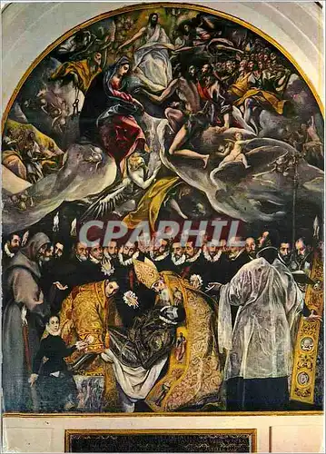 Cartes postales moderne Toledo Entierro del Conde Orgaz Iglesia de San Tome