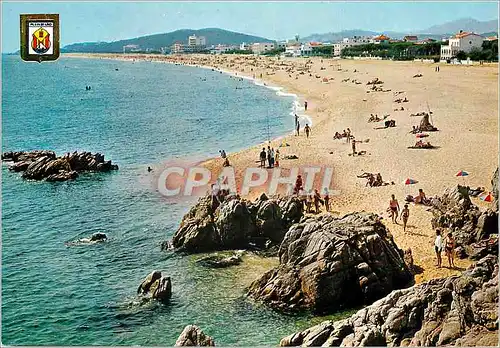 Moderne Karte N 571 playa de aro(costa brava) vue general