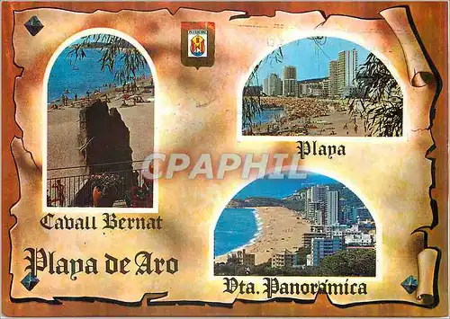 Cartes postales moderne Playa de aro(costa brava) n 66 divers aspects