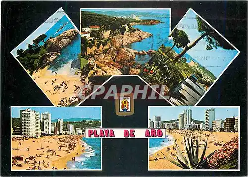 Cartes postales moderne Playa de aro(costa brava) n 61 divers aspects