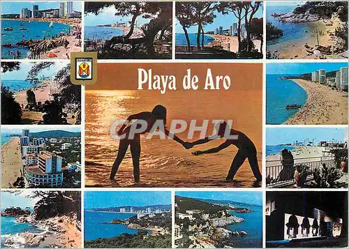 Cartes postales moderne Playa de aro(costa brava) n 6 divers aspects