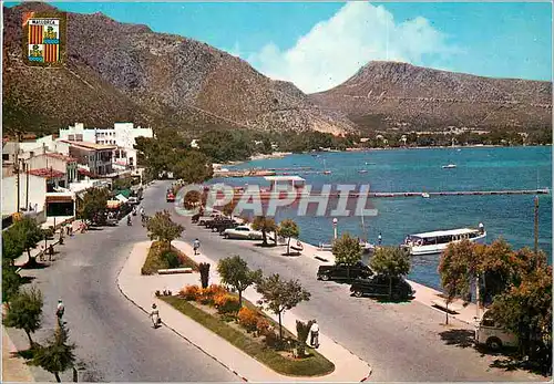 Cartes postales moderne Mallorca pollensa vue partielle du port