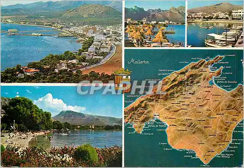 Cartes postales moderne Mallorca puerto pollensa n 758