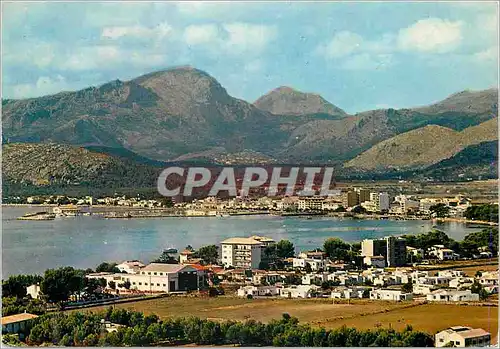 Cartes postales moderne Puerto de pollensa mallorca n 704 vue generale