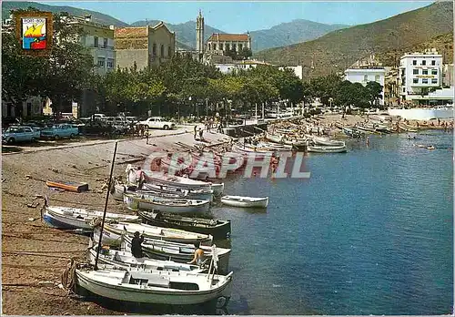 Moderne Karte Port bou(costa brava)