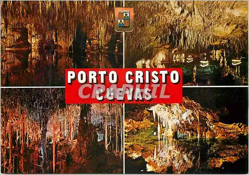 Cartes postales moderne Mallorca porto cristo n 3076 divers aspects