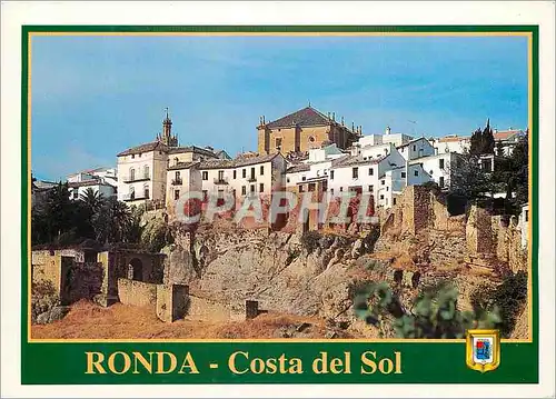 Moderne Karte Ronda costa del sol murailles et vue partielle