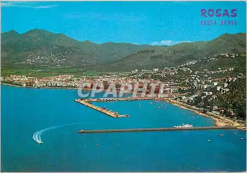 Cartes postales moderne Rosas(costa brava) 1161 vue aerienne