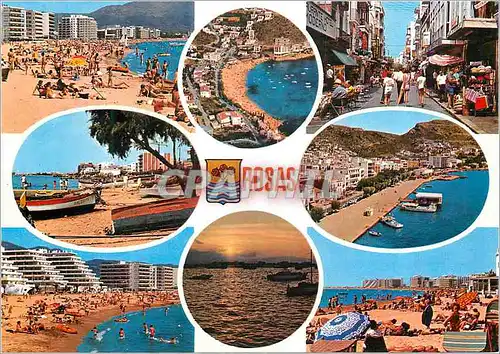 Cartes postales moderne Costa brava rosas