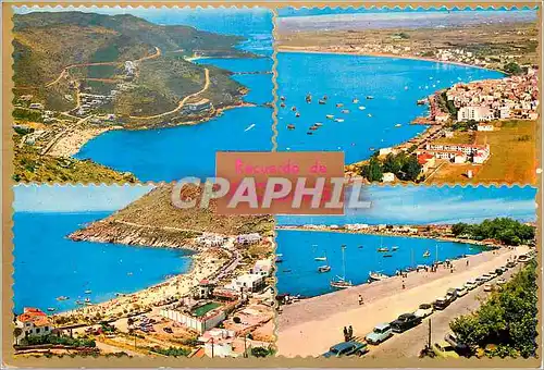 Cartes postales moderne Rosas costa brava 1150 m