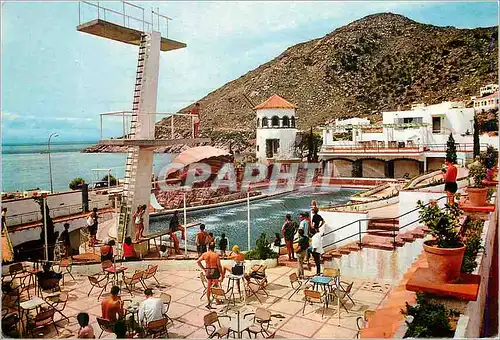 Cartes postales moderne Rosas costa brava 1168 la piscine fantastique du moulin bleu