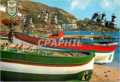 Cartes postales moderne Rosas costa brava 110 port des pecheurs