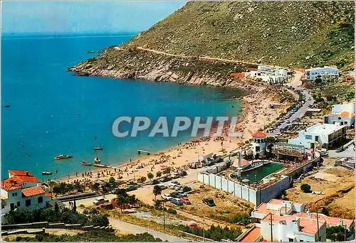 Cartes postales moderne Rosas costa brava 1166 canyelles petites a vue d oiseau