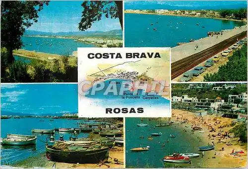 Cartes postales moderne Rosas costa brava