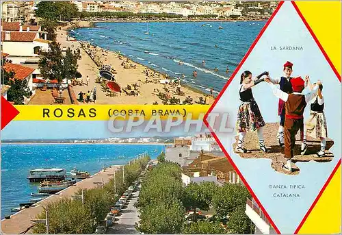 Cartes postales moderne Rosas costa brava