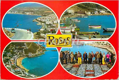 Cartes postales moderne Rosas costa brava 1194