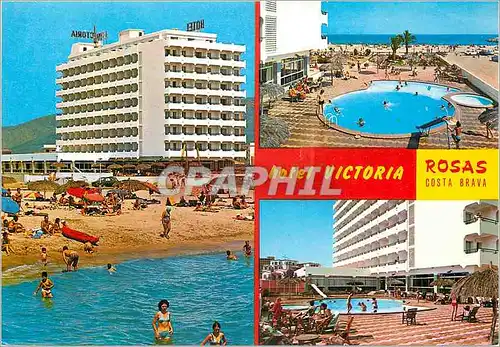 Cartes postales moderne Rosas costa brava r 106 hotel victoria