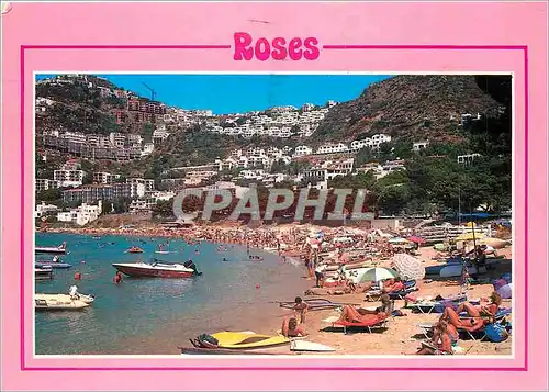 Cartes postales moderne Rosas costa brava platja ge 3283