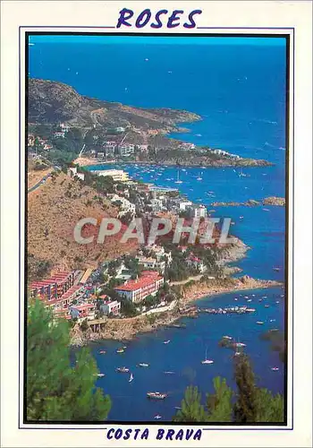 Cartes postales moderne Rosas costa brava 1268 ses plages et cote