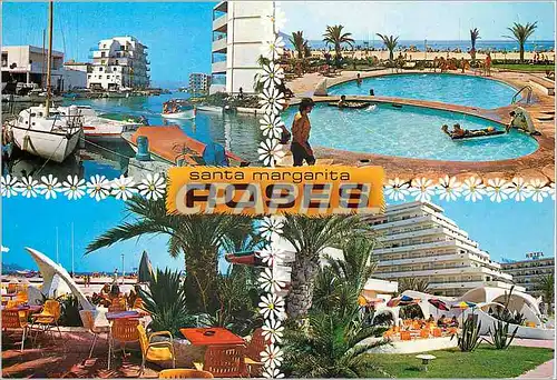 Cartes postales moderne Rosas costa brava r 108 canaux piscines et bains agreables