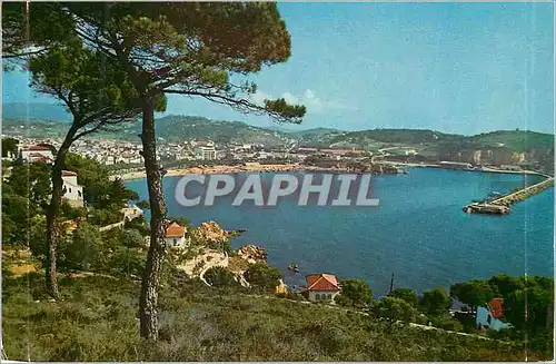 Cartes postales moderne Costa brava espana san feliu de guixols baie et port