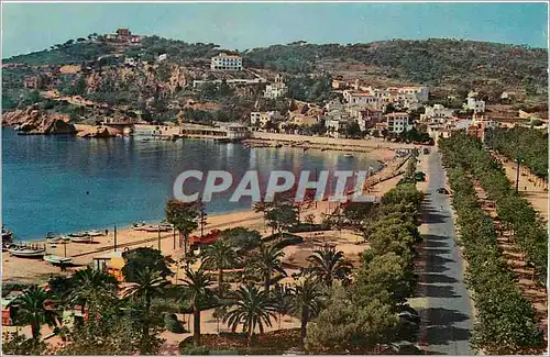 Cartes postales moderne Costa brava espana san feliu de guixols promenade de la mer