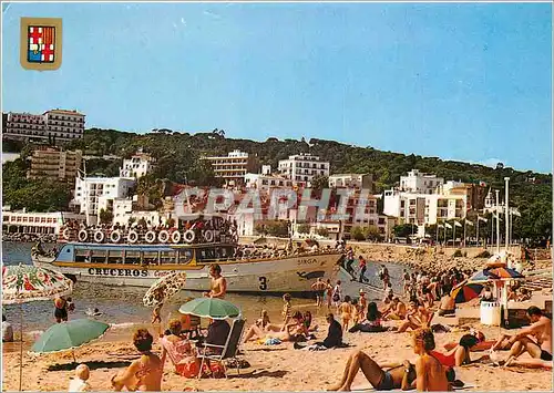 Cartes postales moderne Costa brava espana san feliu de guixols n 8 plage