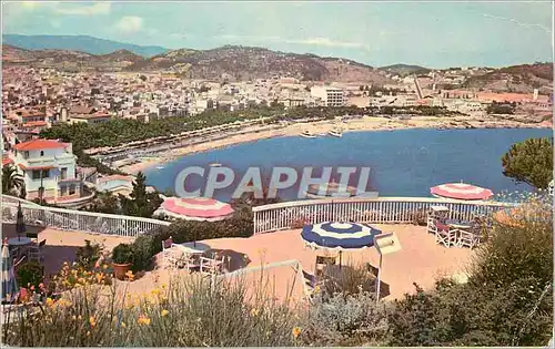 Cartes postales moderne Costa brava espana san feliu de guixols serie 6 n 1 belvedere avec vue sur la baie