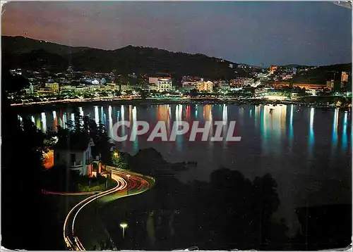 Cartes postales moderne Costa brava espana san feliu de guixols la bahfa de noche