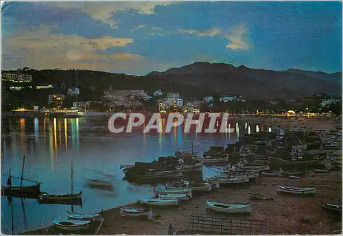 Cartes postales moderne Costa brava espana san feliu de guixols tombee de la nuit