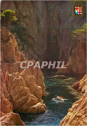 Cartes postales moderne Costa brava espana san feliu de guixols n 4693 crique cap de mort