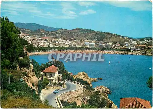 Moderne Karte Costa brava espana san feliu de guixols