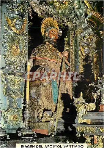 Moderne Karte Santiago de compostela 3205 cathedrale image de l apotre st jacques