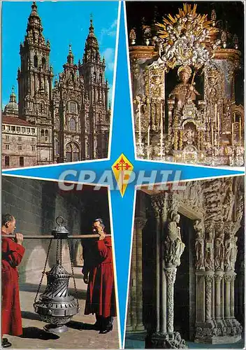 Cartes postales moderne Santiago de compostela 60 beautes de la ville