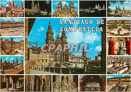 Cartes postales moderne Santiago de compostela 69 beautes de la ville